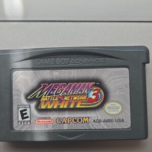 Mega Man Battle Network 3 White Gameboy Advance Game GBA Nintendo DS